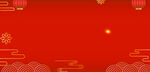 喜庆红色中式节日背景图