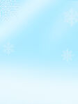 淡蓝雪花背景图