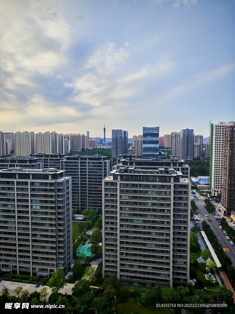 城市高楼景观