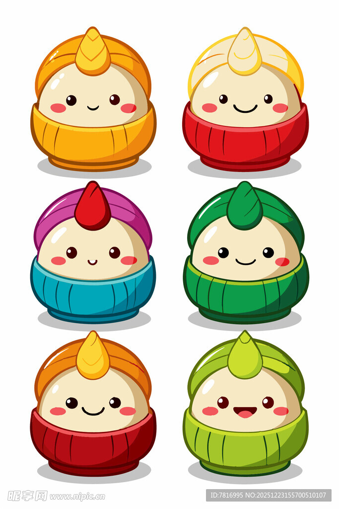 可爱卡通水果表情形象