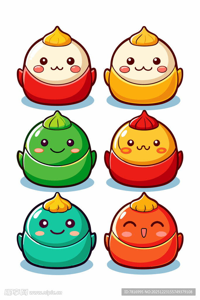 可爱卡通小包子表情包