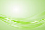 绿色动感波浪背景