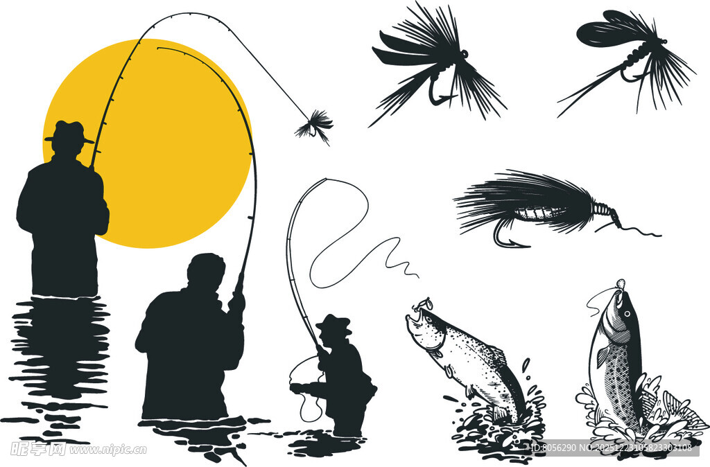 钓鱼剪影