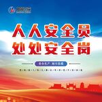 人人安全员宣传海报