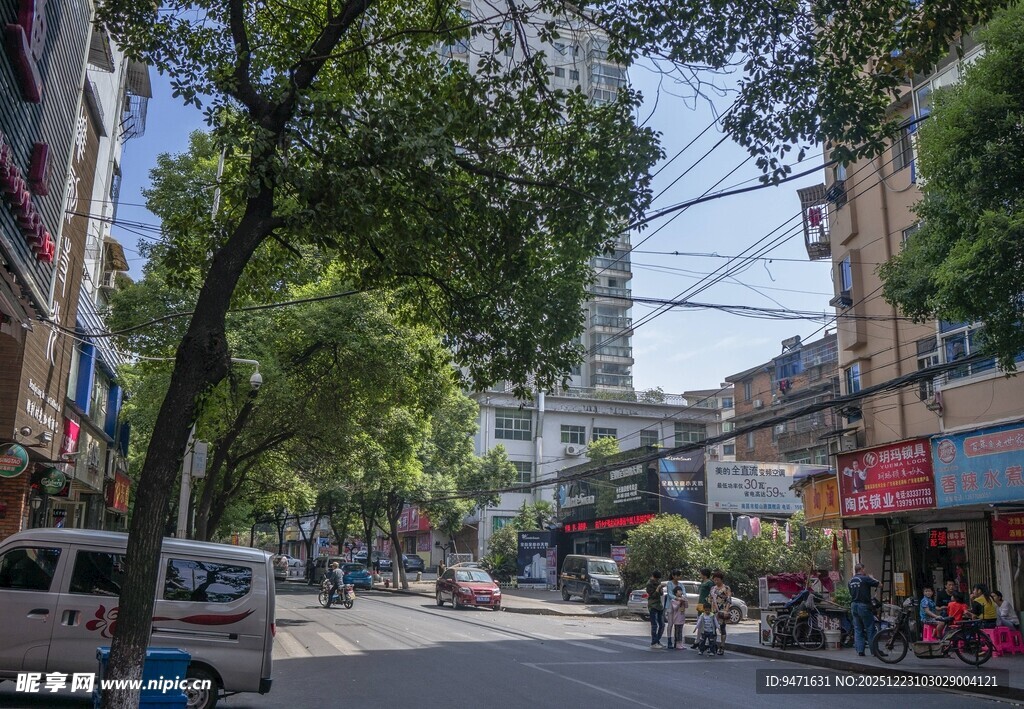 老南昌城市街道日常景象