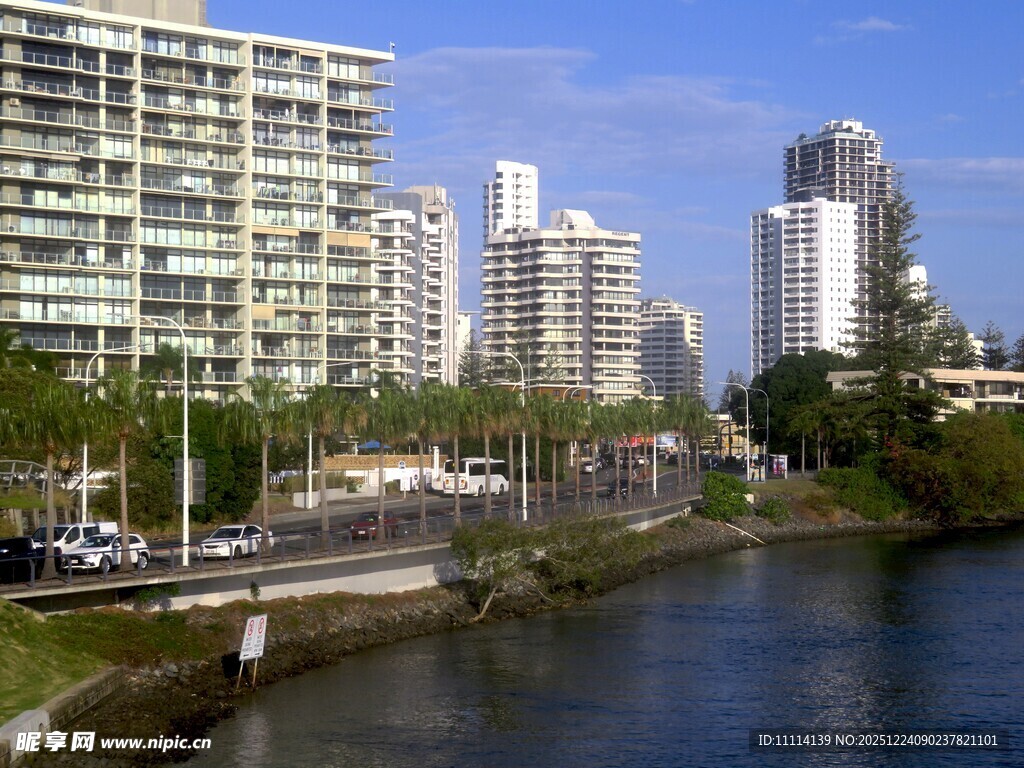 黄金海岸城市风光