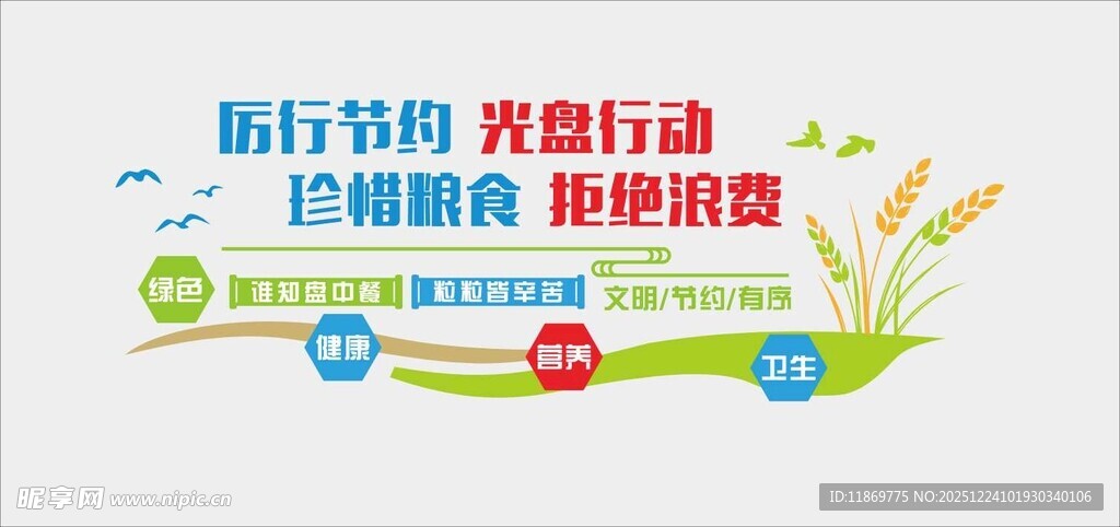 厉行节约光盘行动