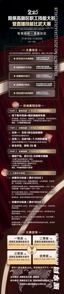 直播大赛比赛流程