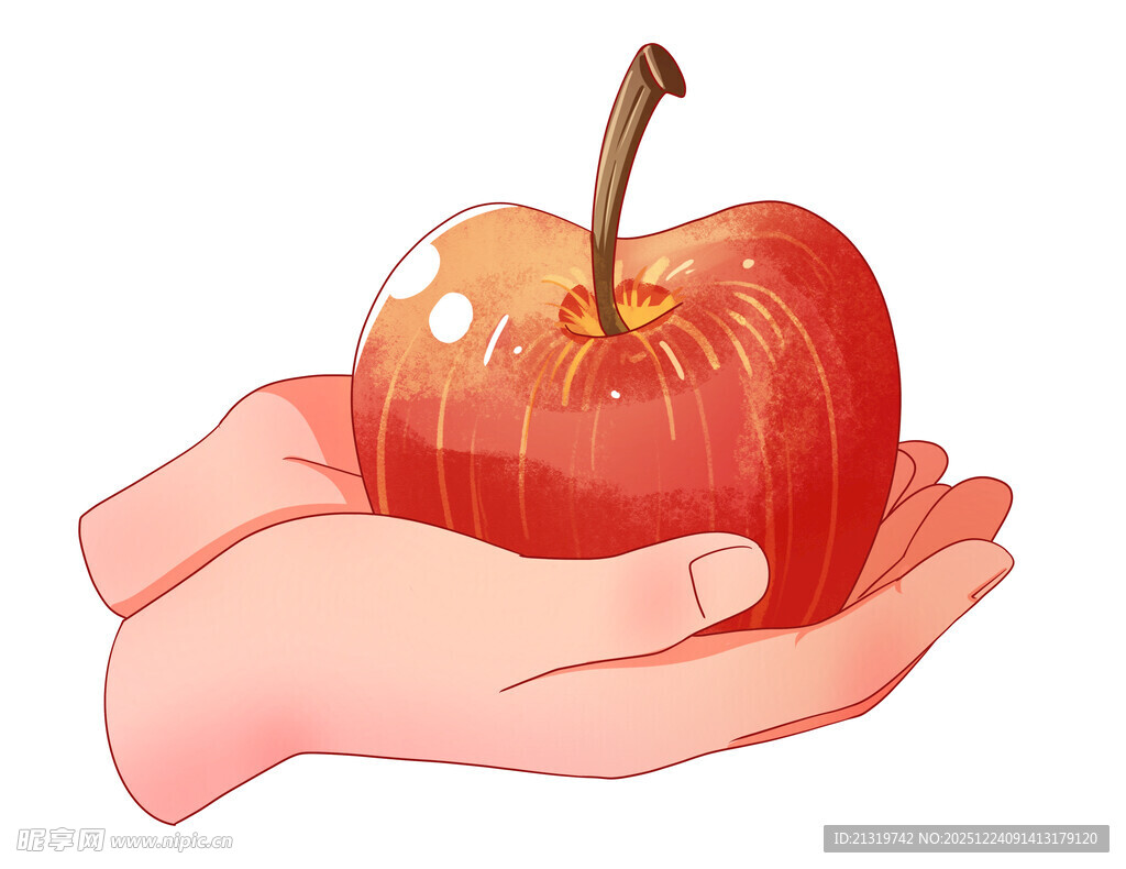 苹果插画