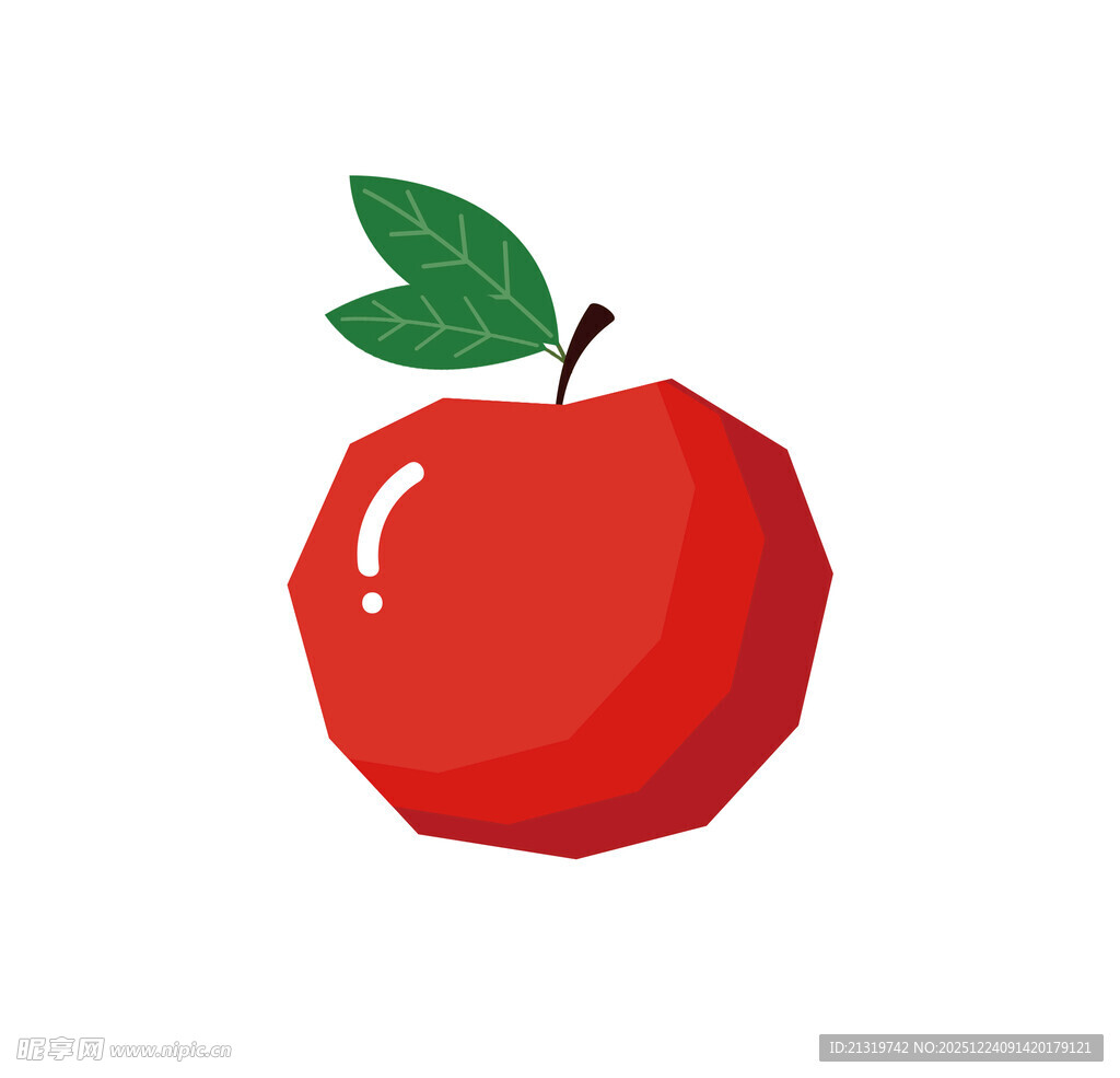 苹果插画素材