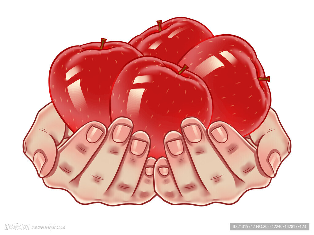 苹果素材插画