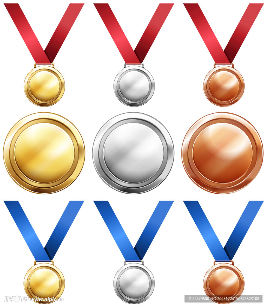 金银铜奖牌