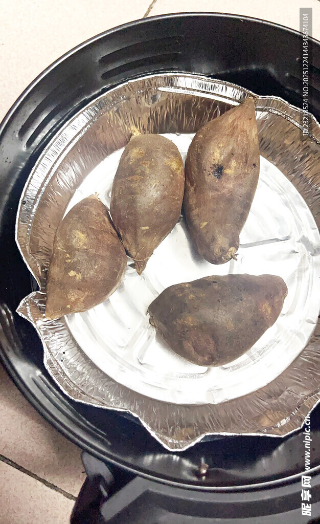 空气炸锅烤红薯