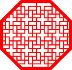 中式八角窗棂