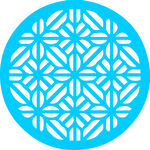 圆形几何镂空图案