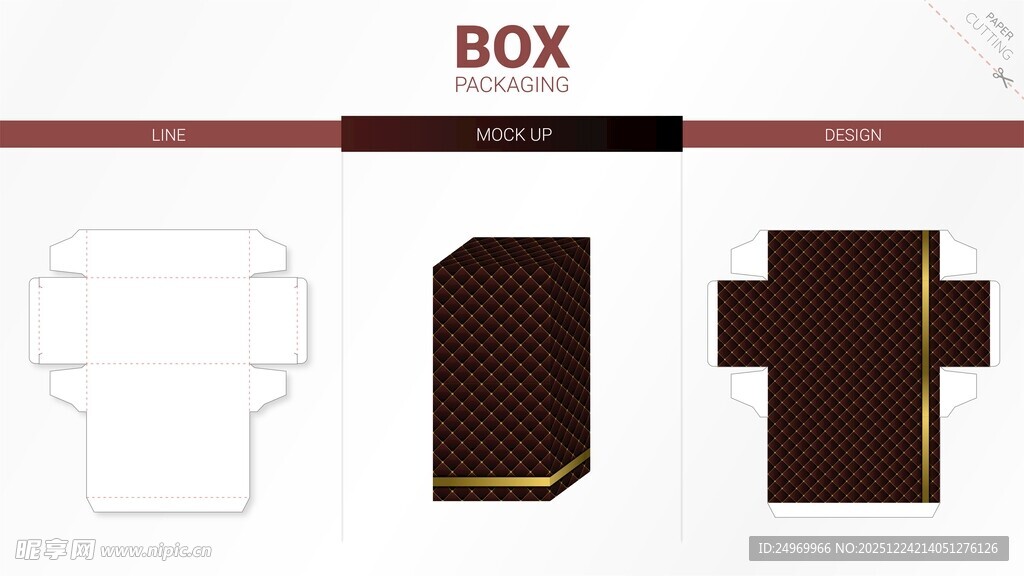 包装盒设计模板展示