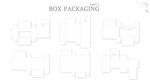 盒子包装展开图设计示例