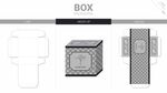 简约盒子设计图稿展示