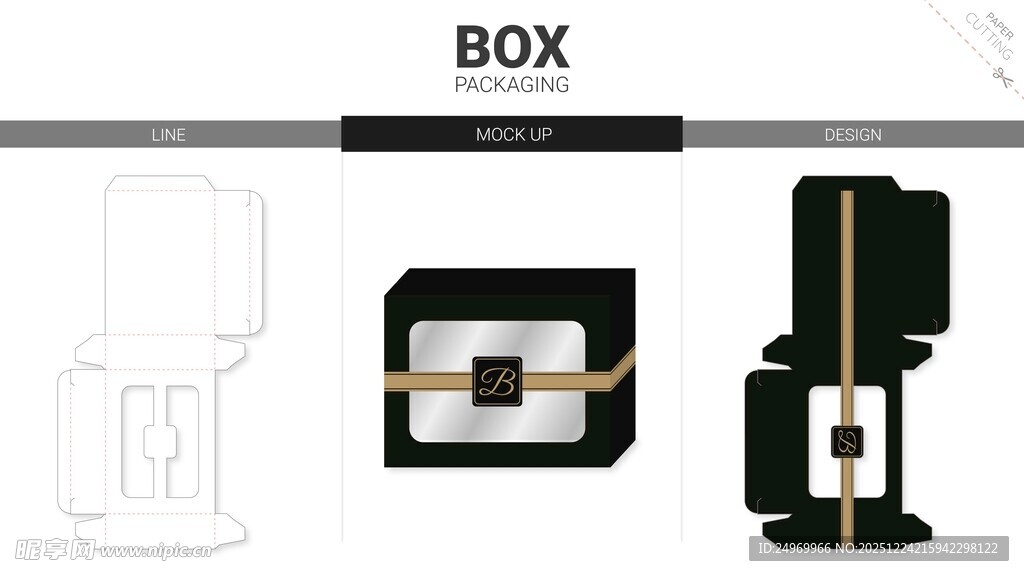 BOX包装盒设计图