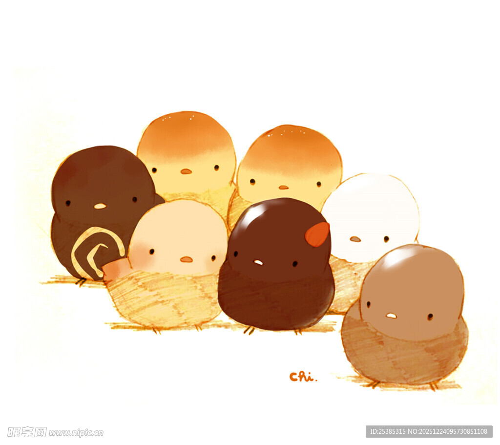 可爱小鸡萌趣集合