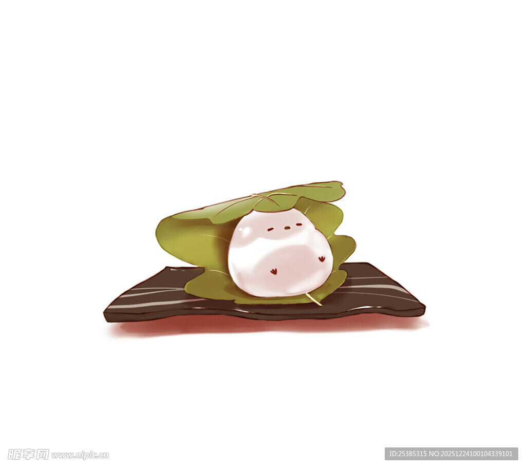 可爱小猪造型创意粽子