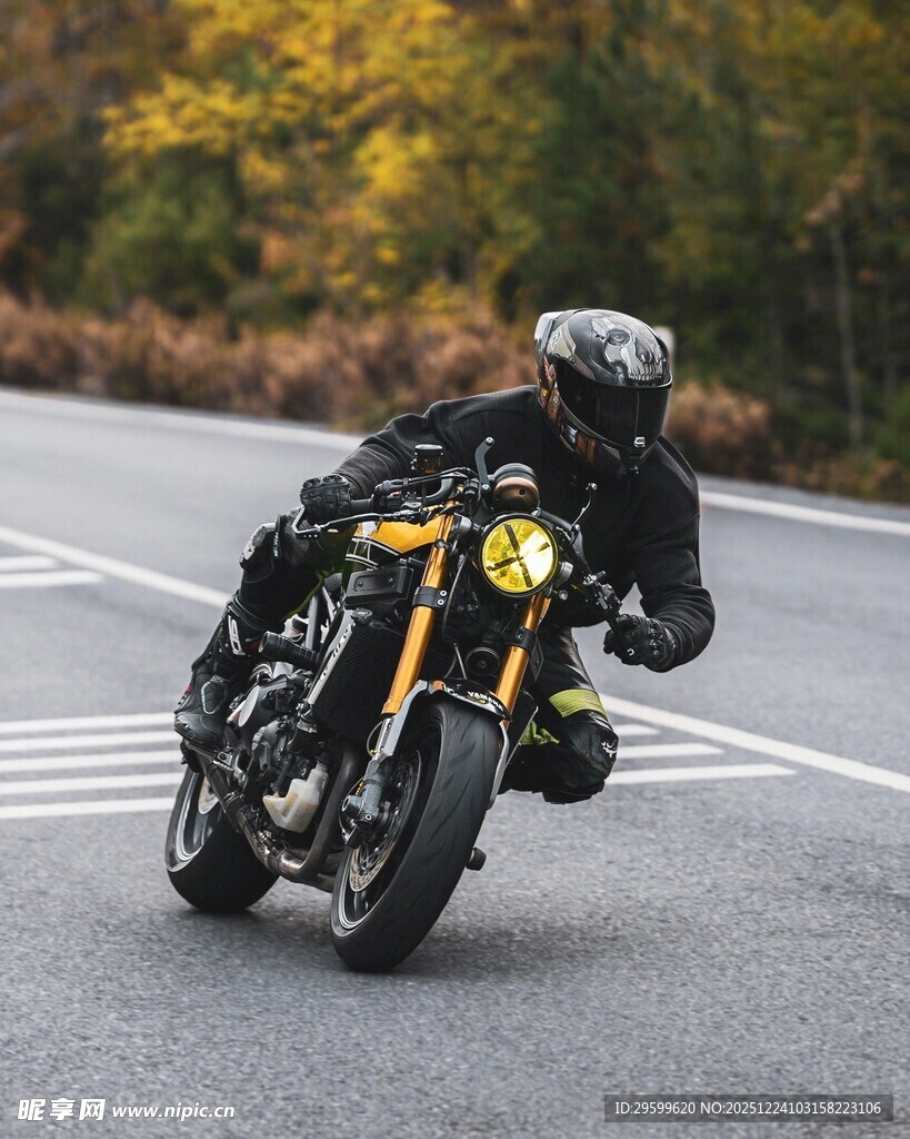 骑士公路骑行酷炫瞬间