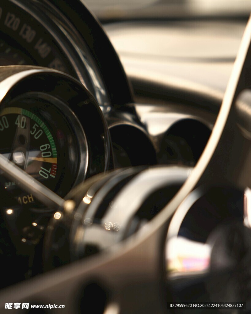 精密机械部件特写