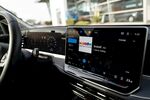 现代汽车内饰中控大屏展示