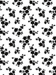 黑白碎花