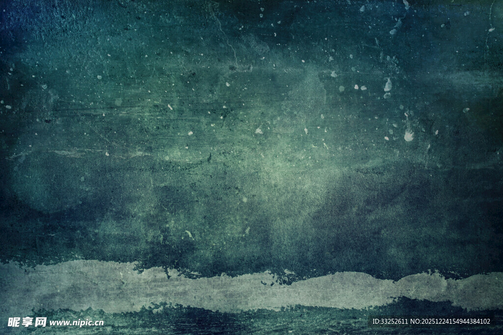 梦幻星空下的海浪景观