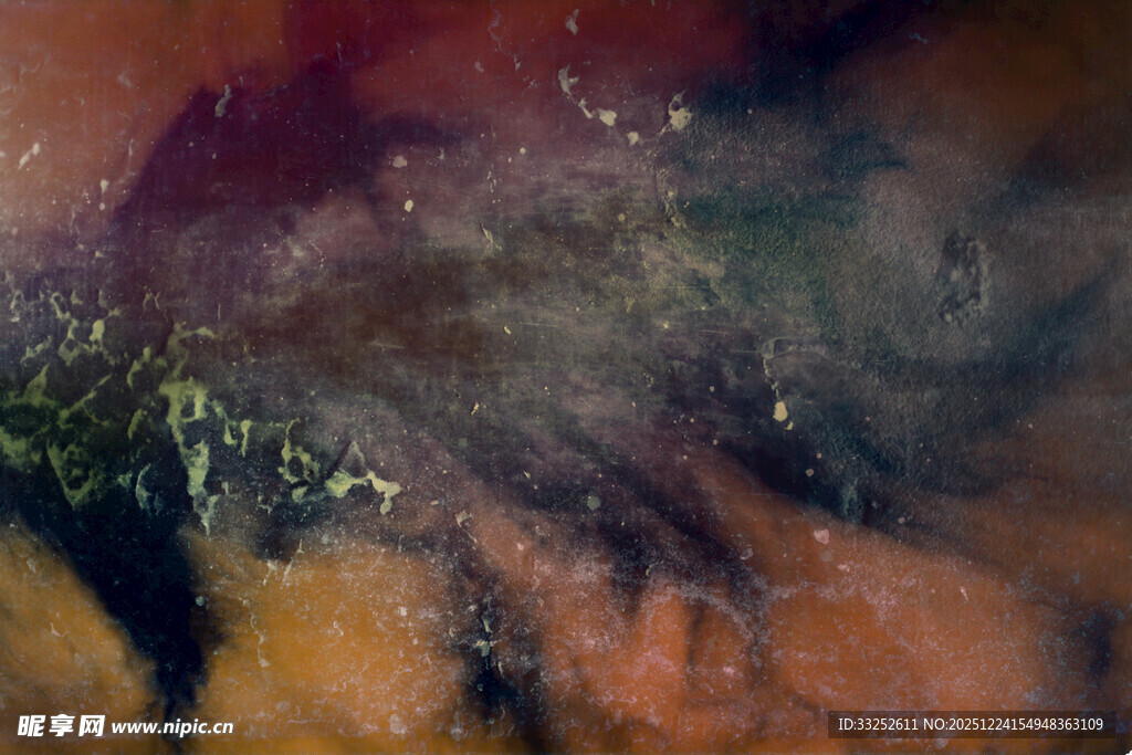 梦幻色彩抽象纹理画面