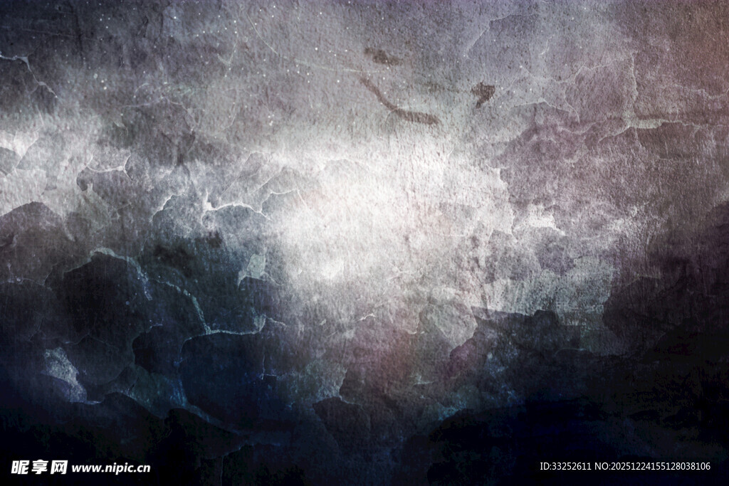 神秘梦幻的烟雾景象