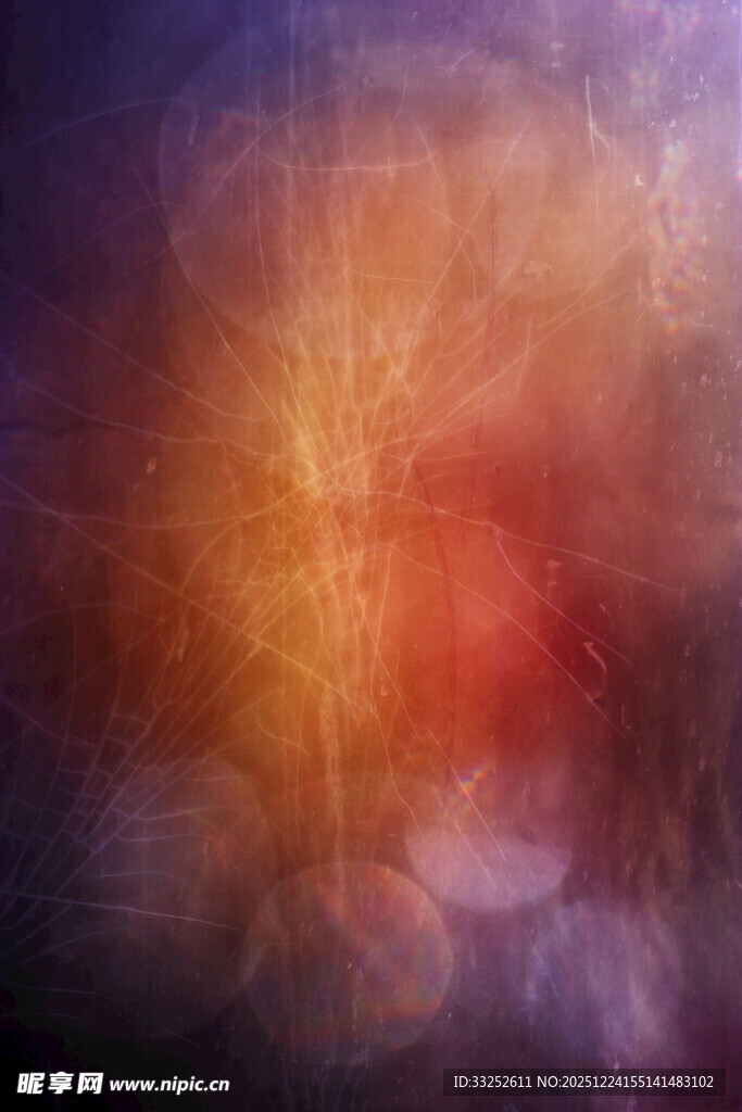 梦幻炫彩抽象背景图