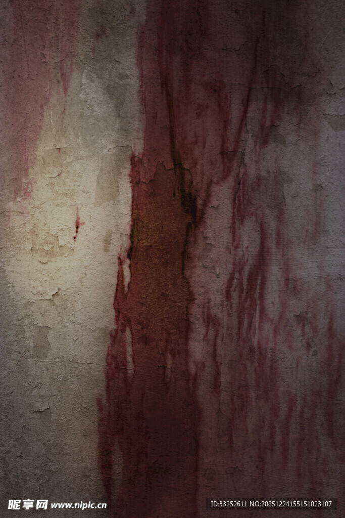 老旧斑驳墙面纹理特写