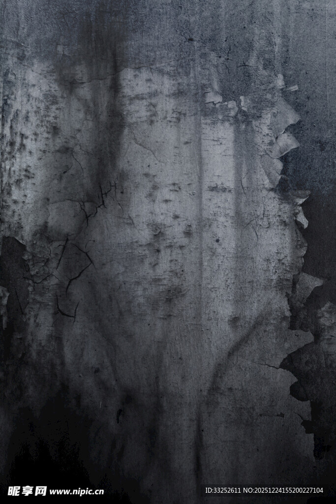 神秘灰调墙面纹理