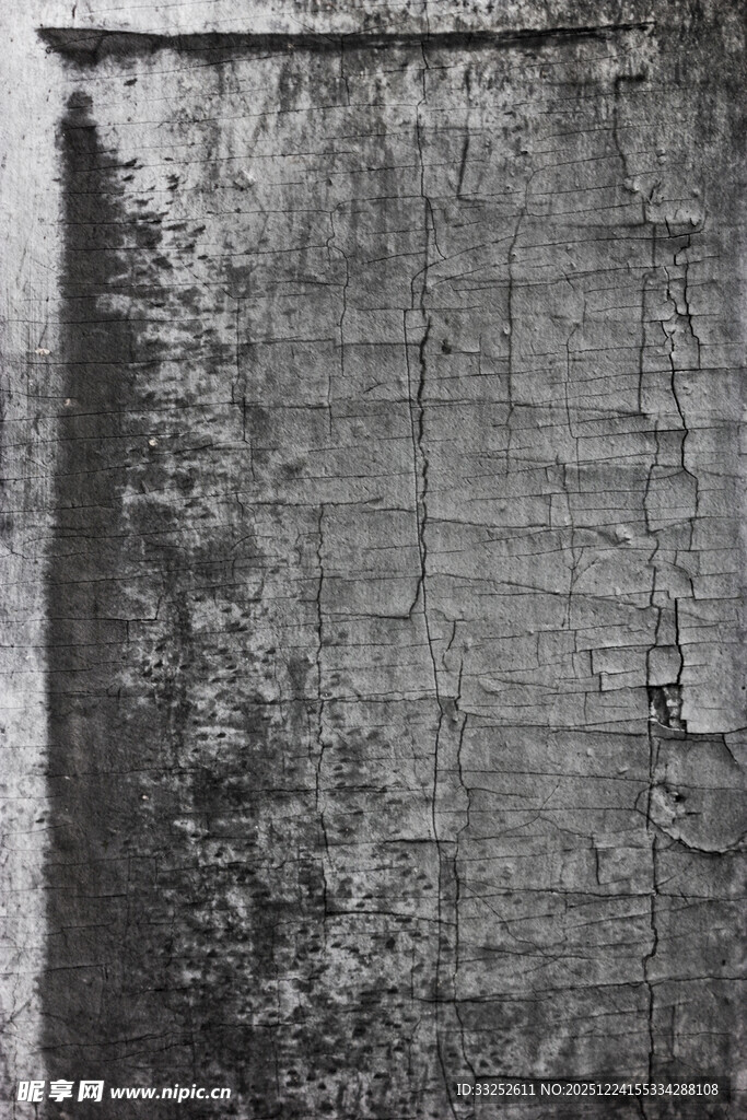 老旧斑驳墙面纹理特写