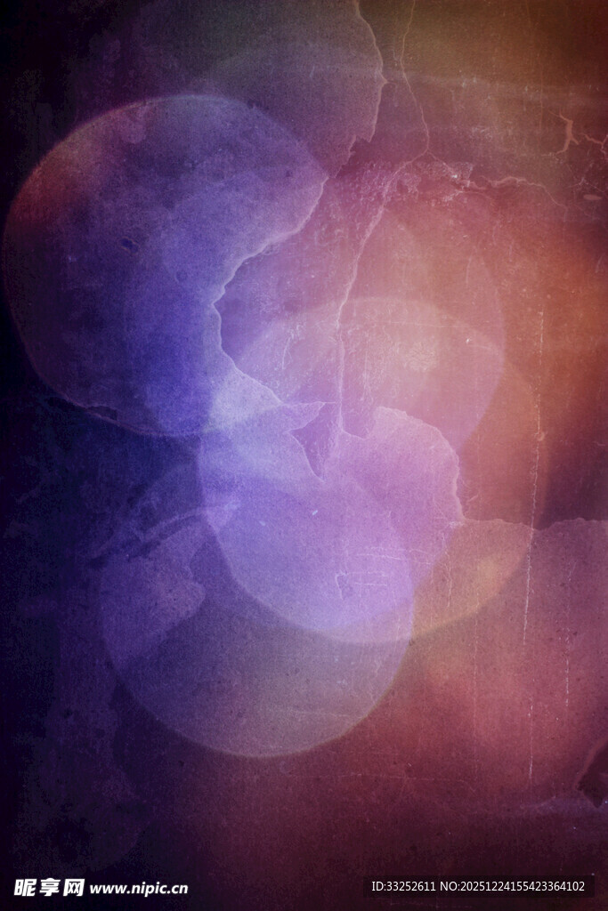 梦幻炫彩光晕背景图