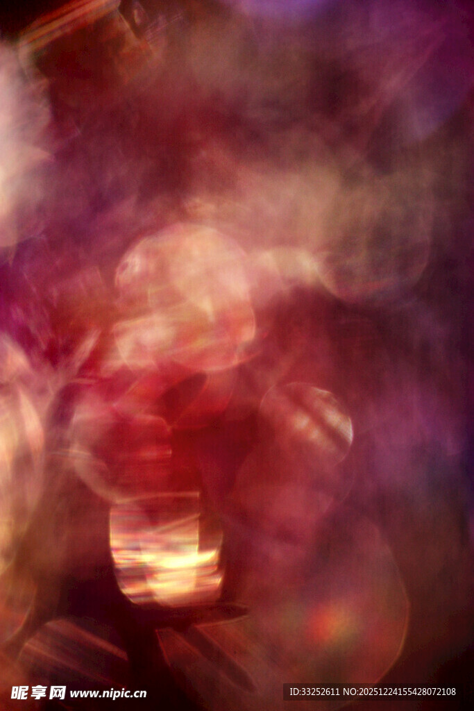 梦幻炫彩烟雾景象