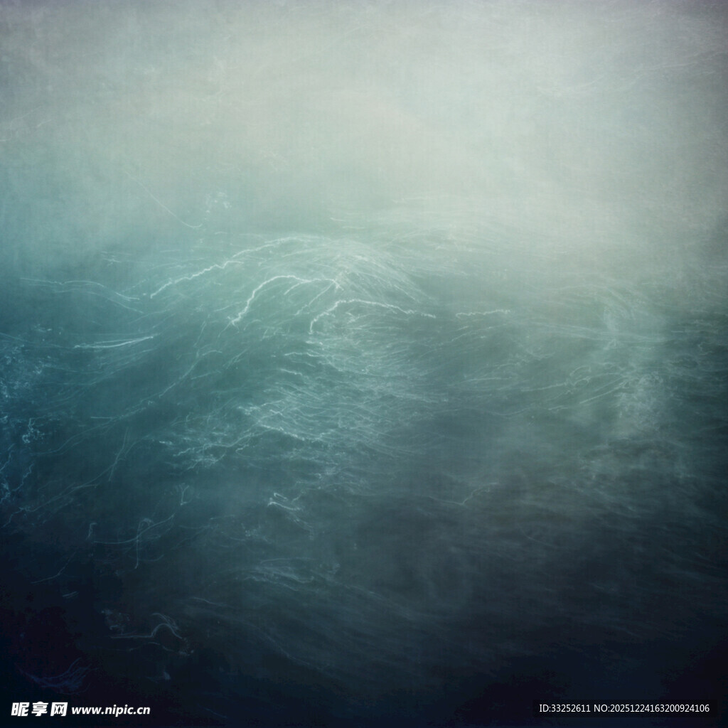 梦幻蓝调海洋纹理背景