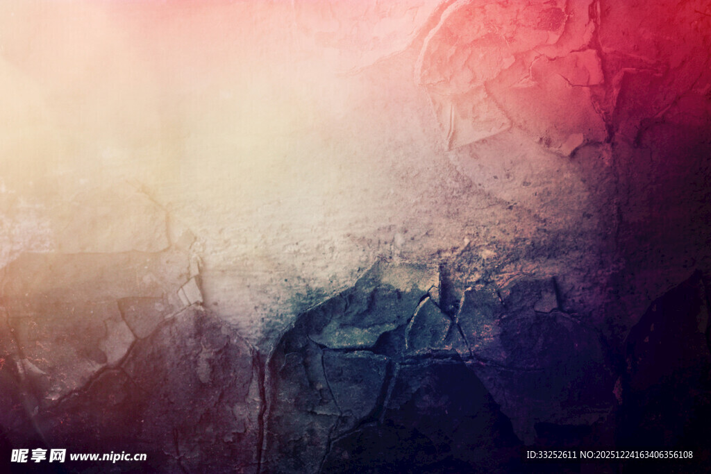 梦幻抽象色彩背景画面