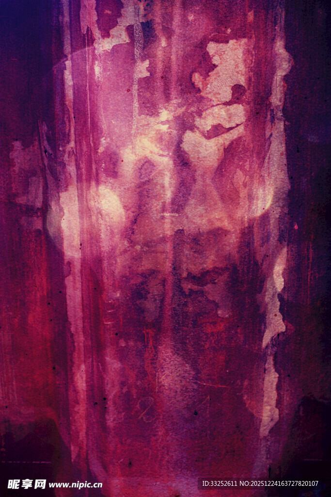 复古紫调斑驳纹理背景图