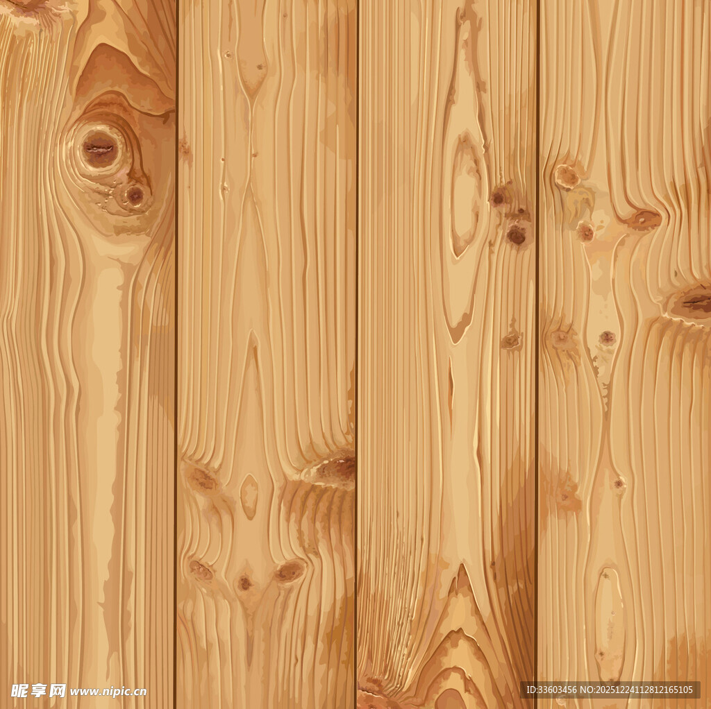 浅色松木纹理木板背景