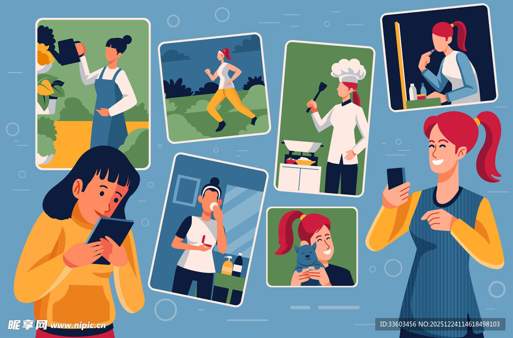 多样职业女性风采展示