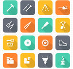 多样工具图标集合