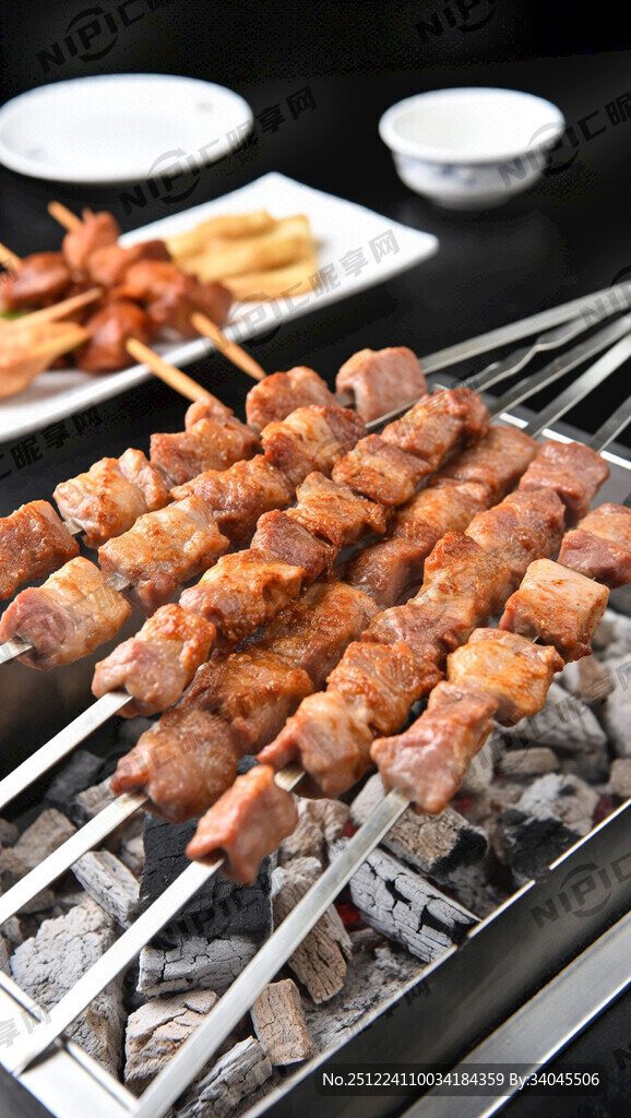 特色红柳烤肉 有食欲的