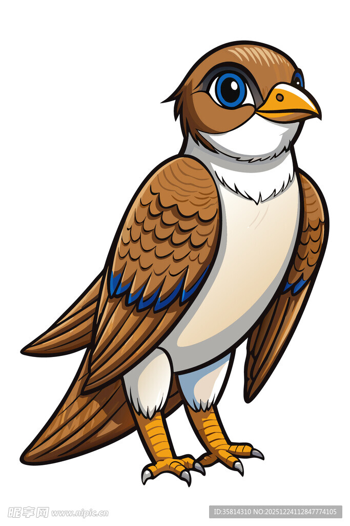 可爱卡通燕子形象