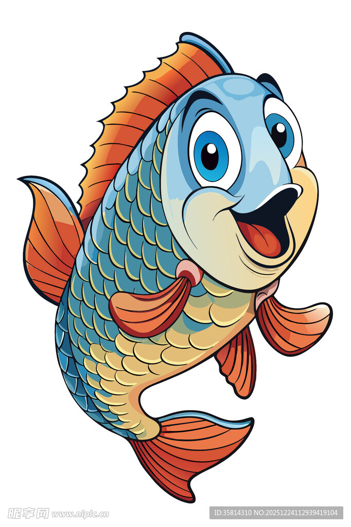 欢乐卡通鱼