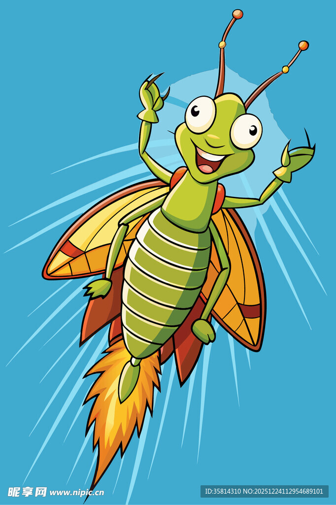 火箭昆虫欢乐飞行