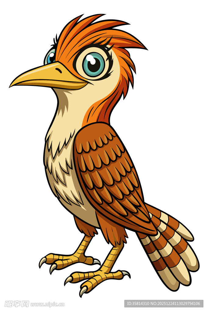 卡通啄木鸟形象