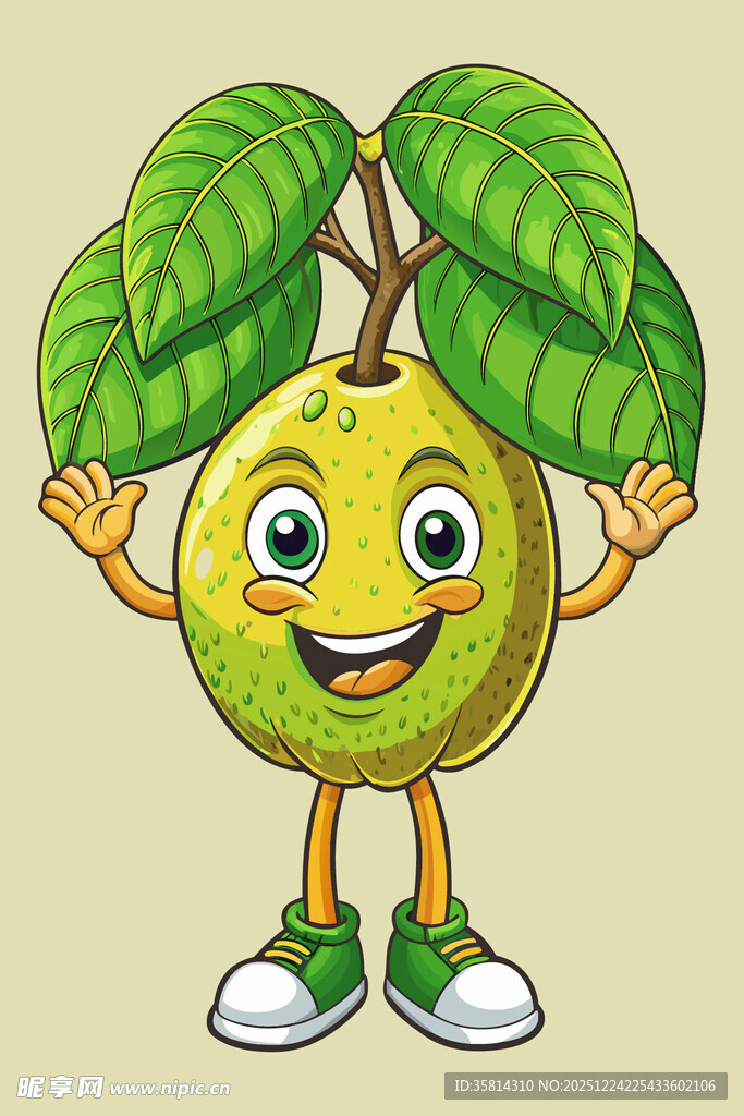 可爱青柠卡通形象